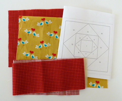 Foundation piecing - materials