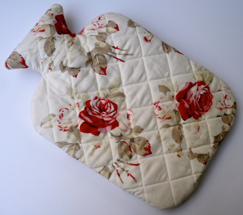 Bespoke hot water bottle cover
