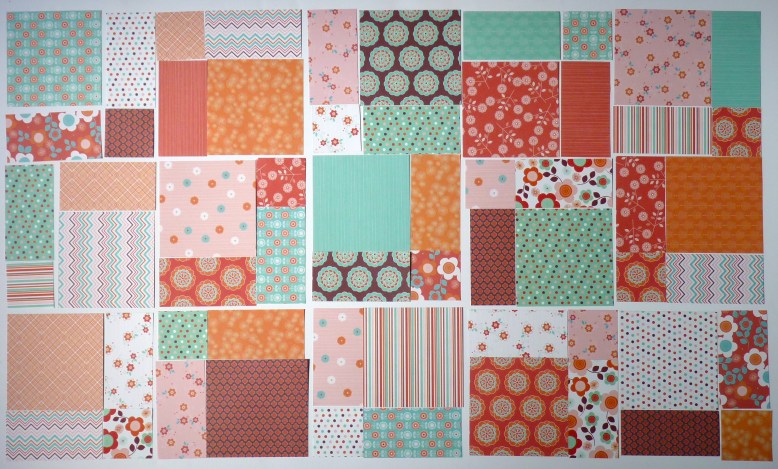 Bluebird Park quilt block layout