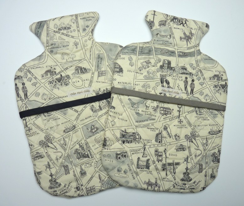 London map hottie covers