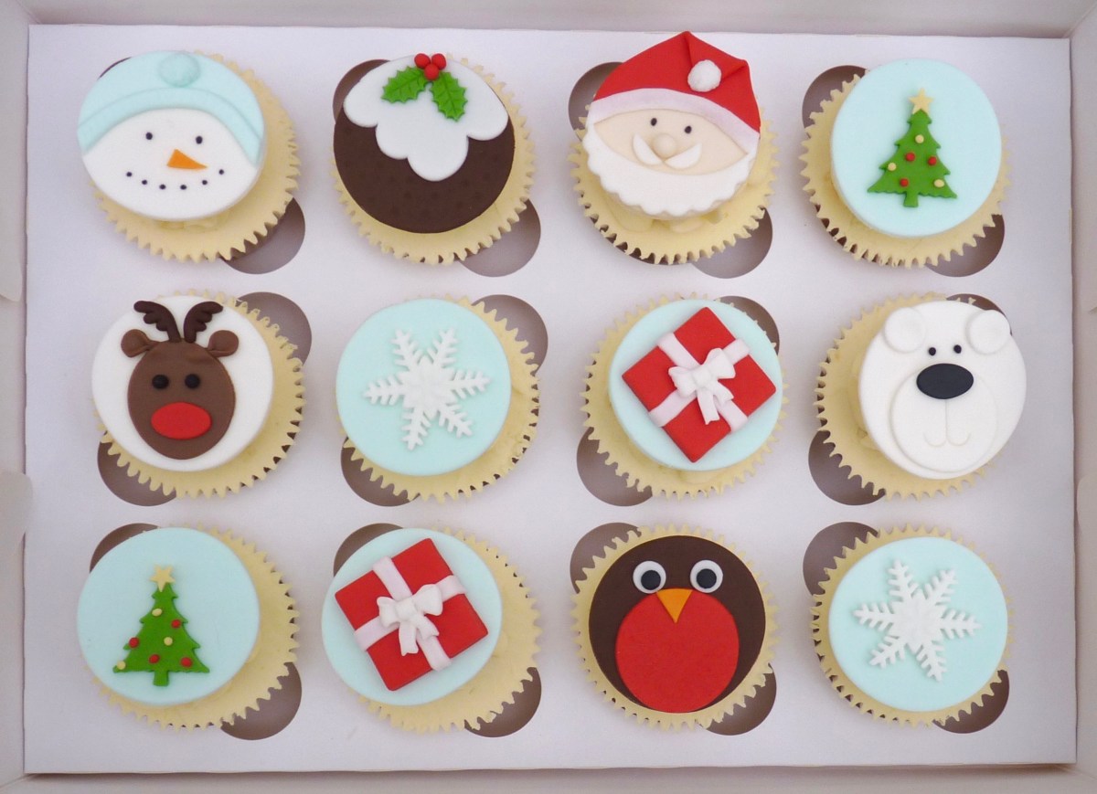 Festive cupcakes