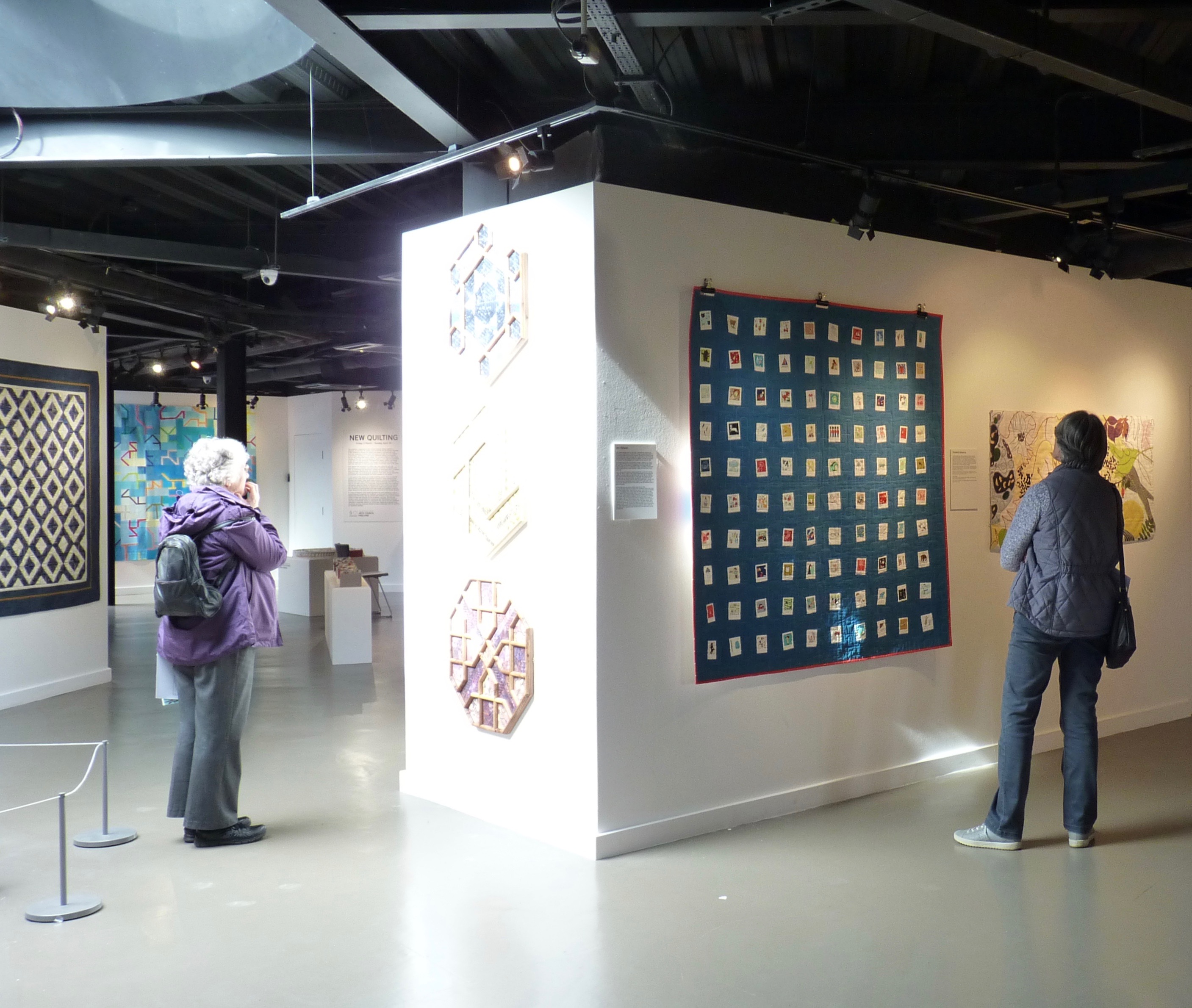 A Life in Film quilt - Rheged Gallery - New Quilting exhibition