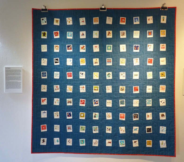 A Life in Film quilt - Rheged Gallery - New Quilting exhibition