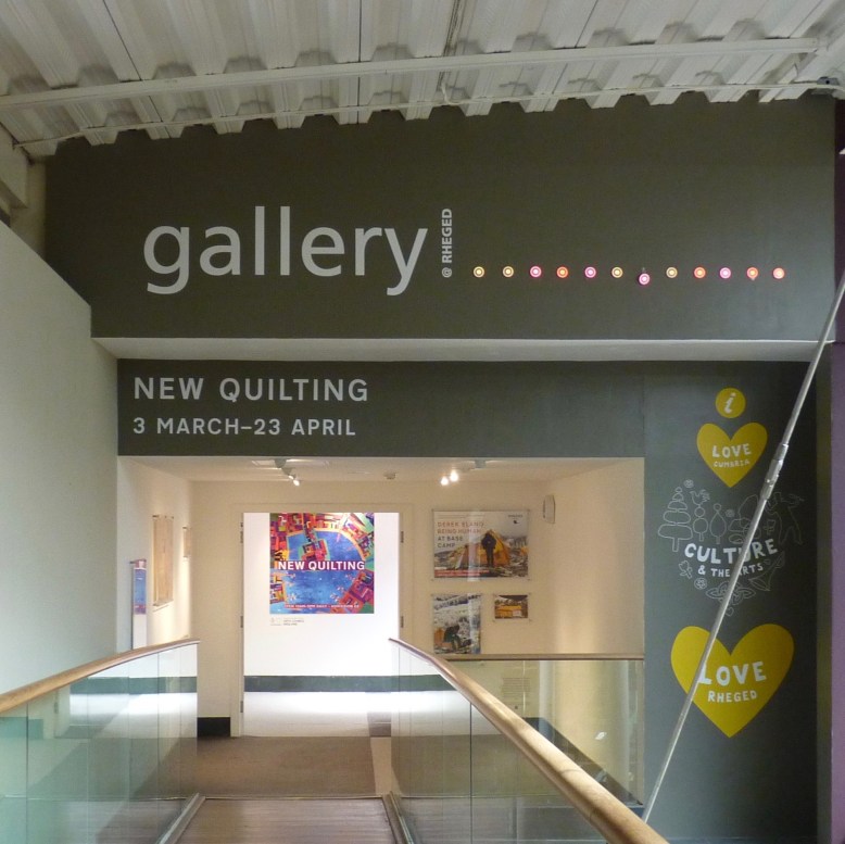 New Quilting exhibition - Rheged Gallery, Penrith, Cumbria