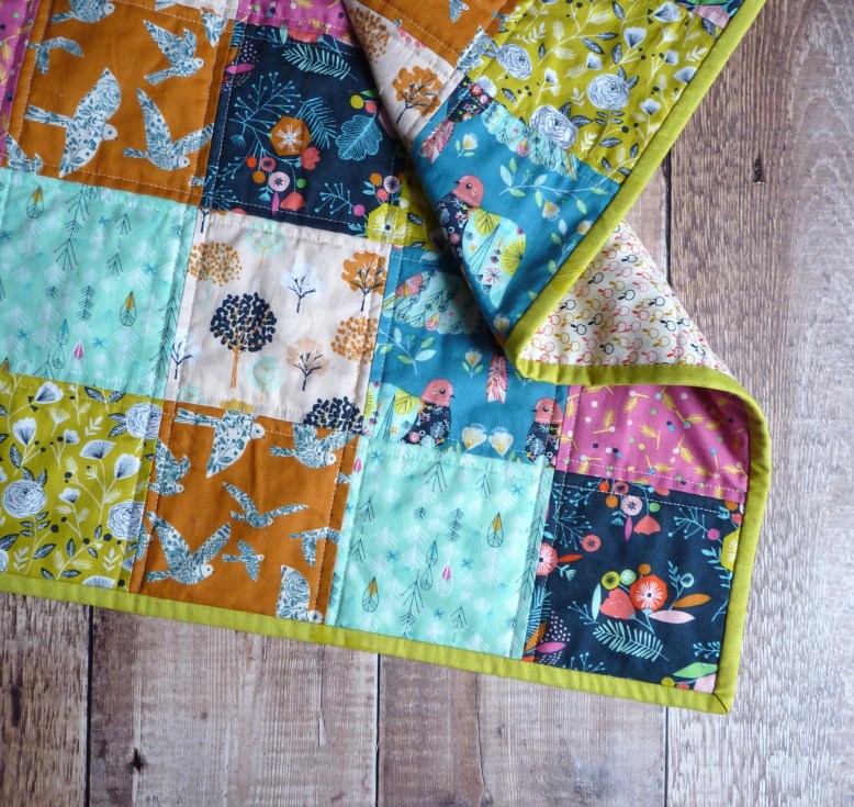 Hip To Be Square Quilt detail